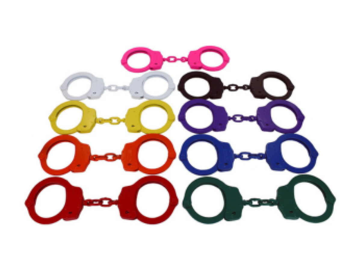Coloured Handcuffs for Corrections - SWS Group