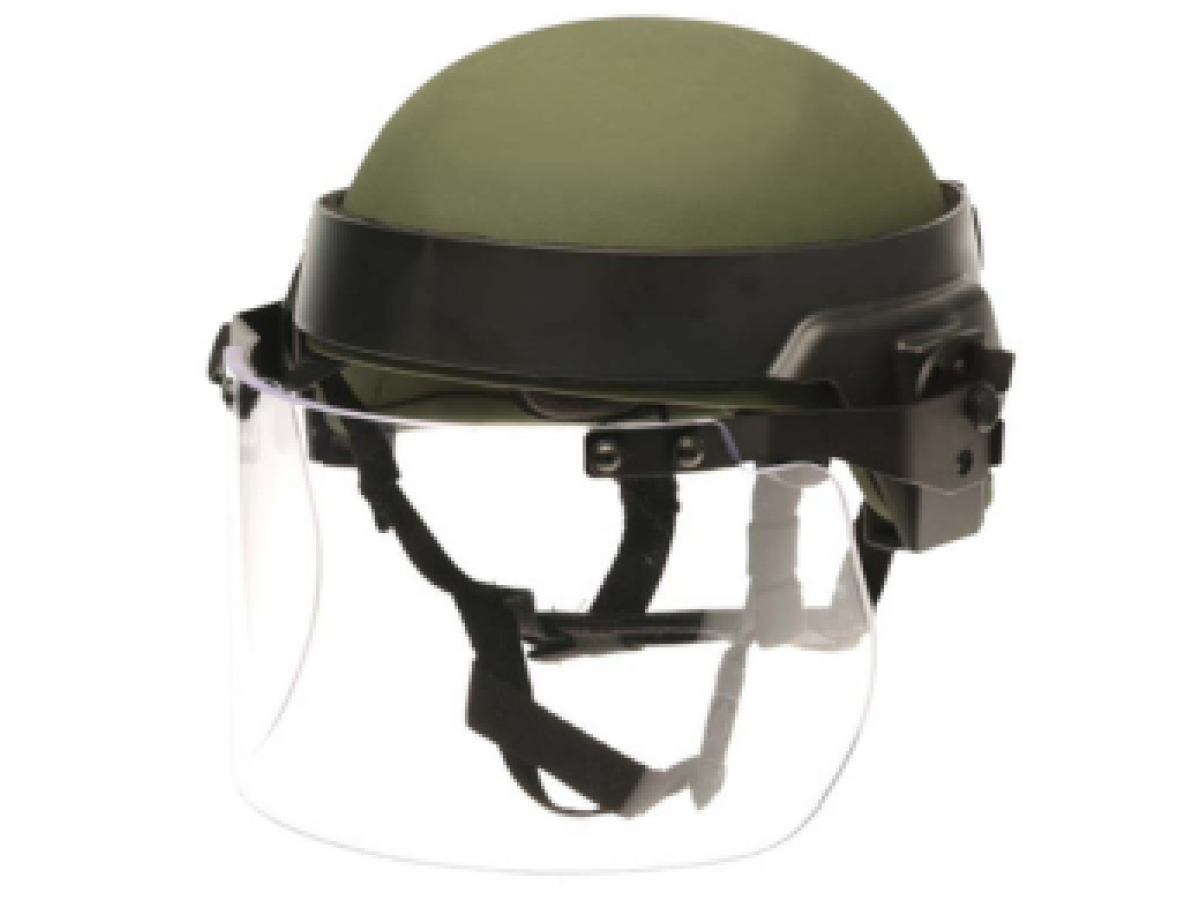 Face Shields for Ballistic Combat Helmets