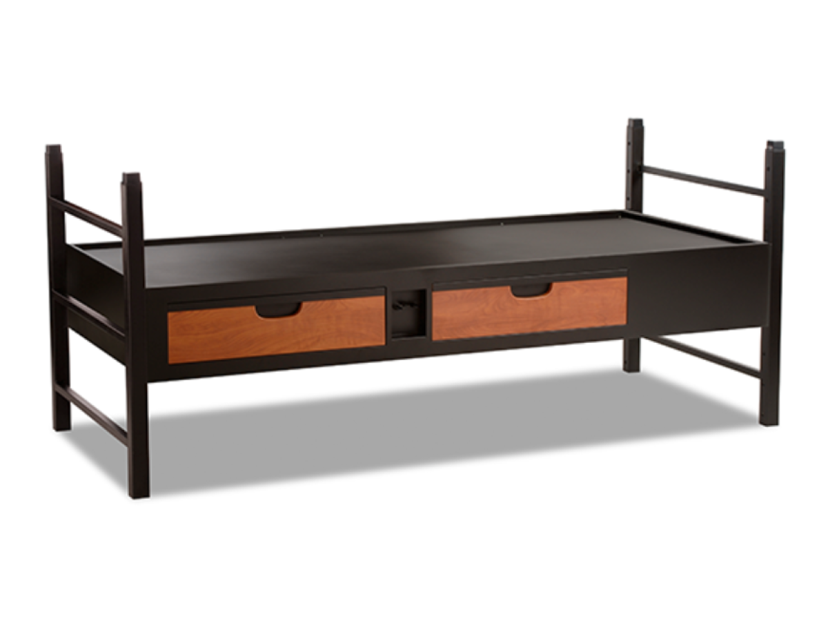 All-Steel Panel Base Bunkable Bed - SWS Group