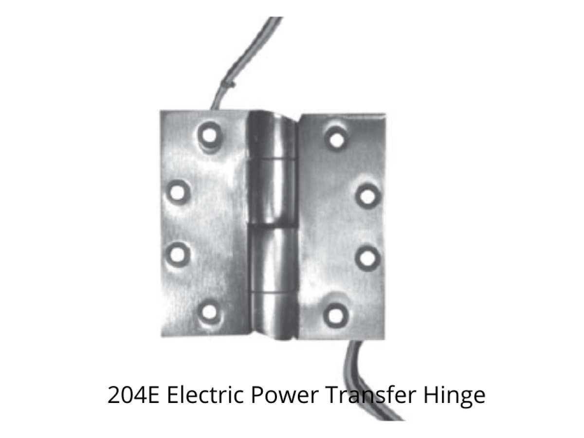 Electric Power Transfer Hinge - Southern Steel - SWS Detention Group