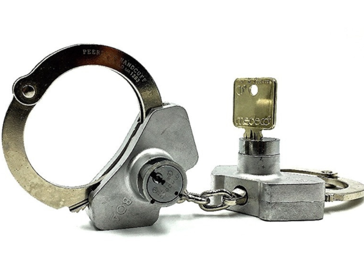 Key - Standard - Nickel Key - Standard - Nickel - Peerless Handcuff Company