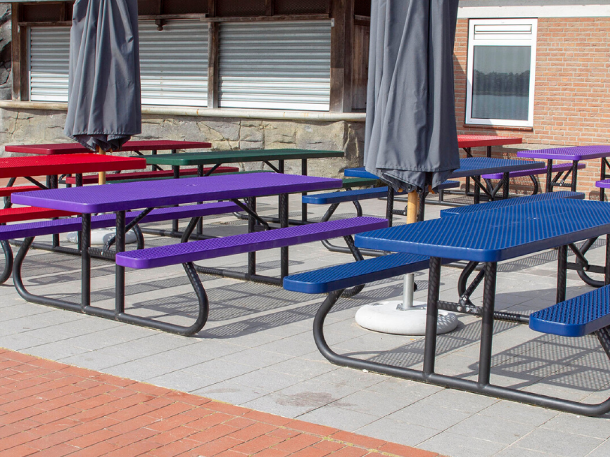 Detention Metal Outdoor Furniture - SWS Group