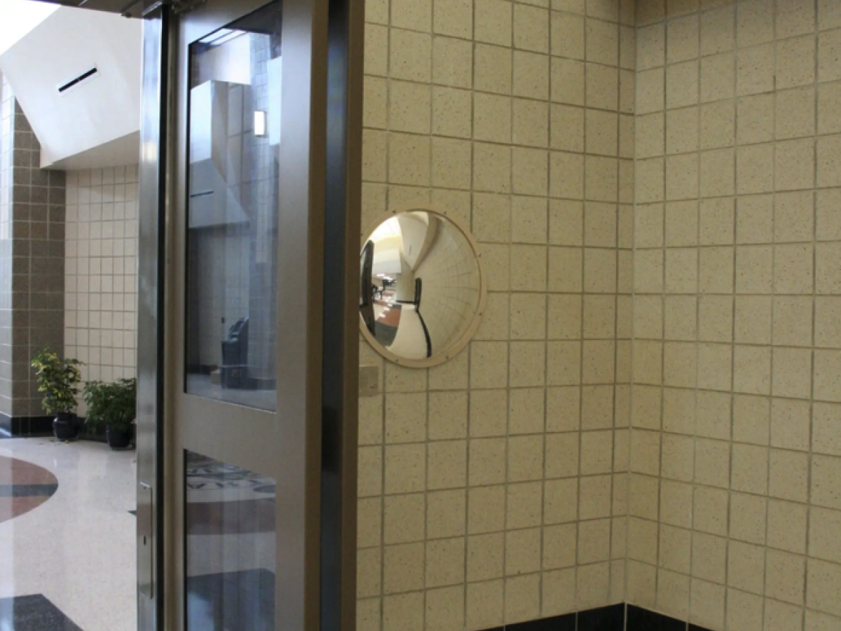 Correctional Security Wall Mirror - SWS Group