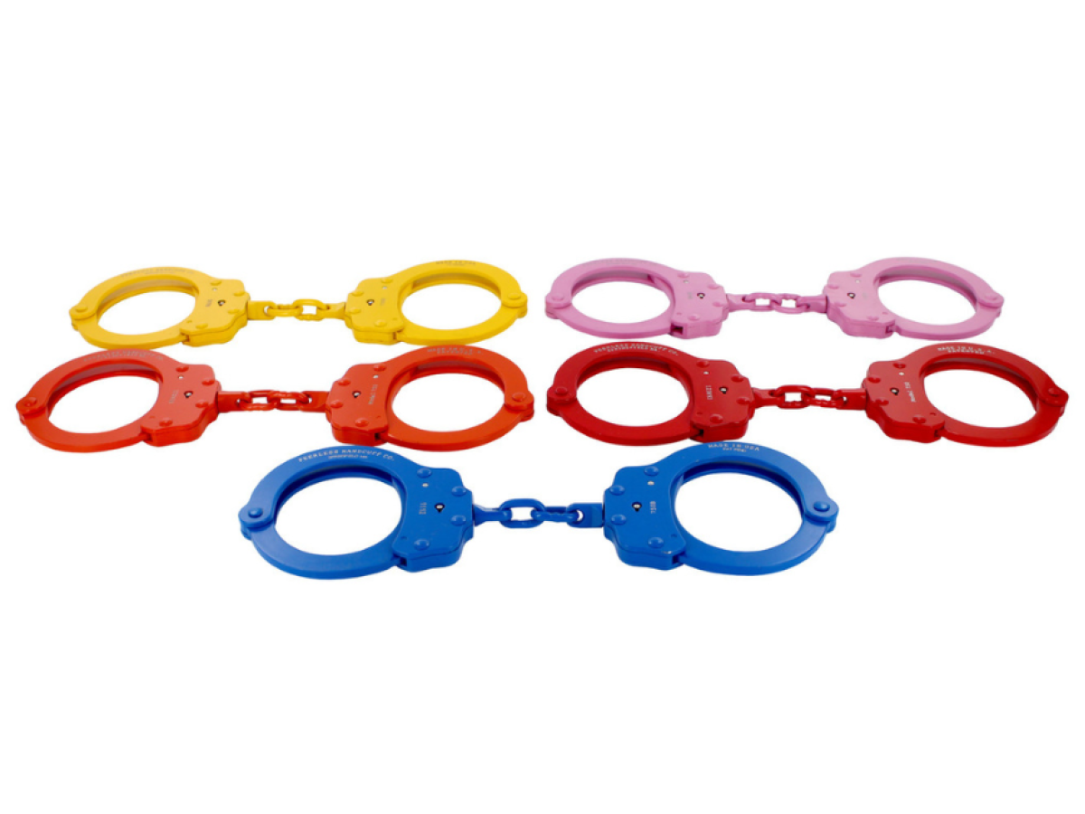 Colour Plated Handcuffs for Corrections - SWS Group