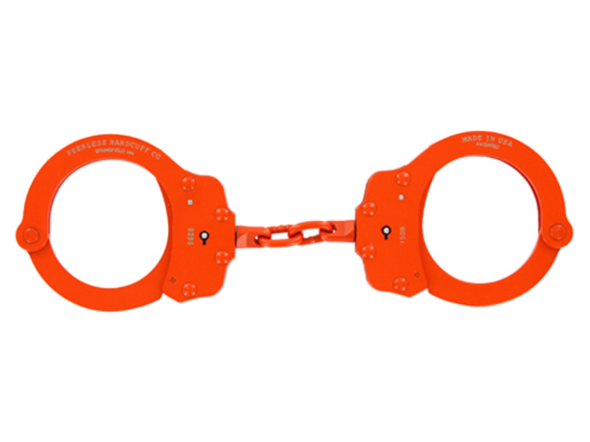 Colour Plated Handcuffs for Corrections - SWS Group